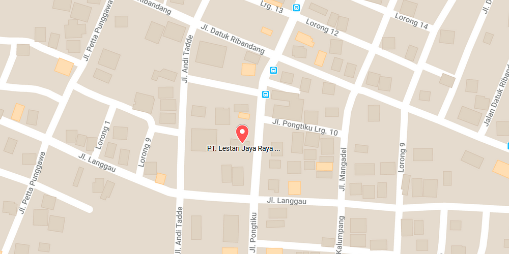 Google Map of PT. Lestari Jaya Raya